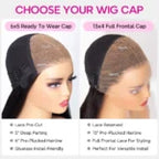 Loose Wave Short Wig Glueless 6x5 13×4 HD Lace Human Hair Wig