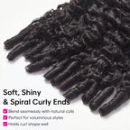 Burmese Curly Wig With Spiral Curly Ends Pull &amp; Go Glueless Human Hair Wig 180%