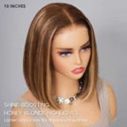 Highlight P4/27 Glueless Bob Wig 6x5 Pre-Cut HD Lace Wig Wear &amp; Go