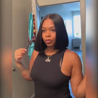 Double Drawn Bone Straight Bob Wig Pull &amp; Go Glueless 6x5 Lace Raw Human Hair Wig